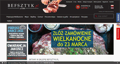 Desktop Screenshot of befsztyk.pl